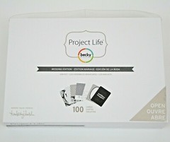 Becky Higgins Project Life Wedding Edition Mini Kit 100 Cards New Sealed