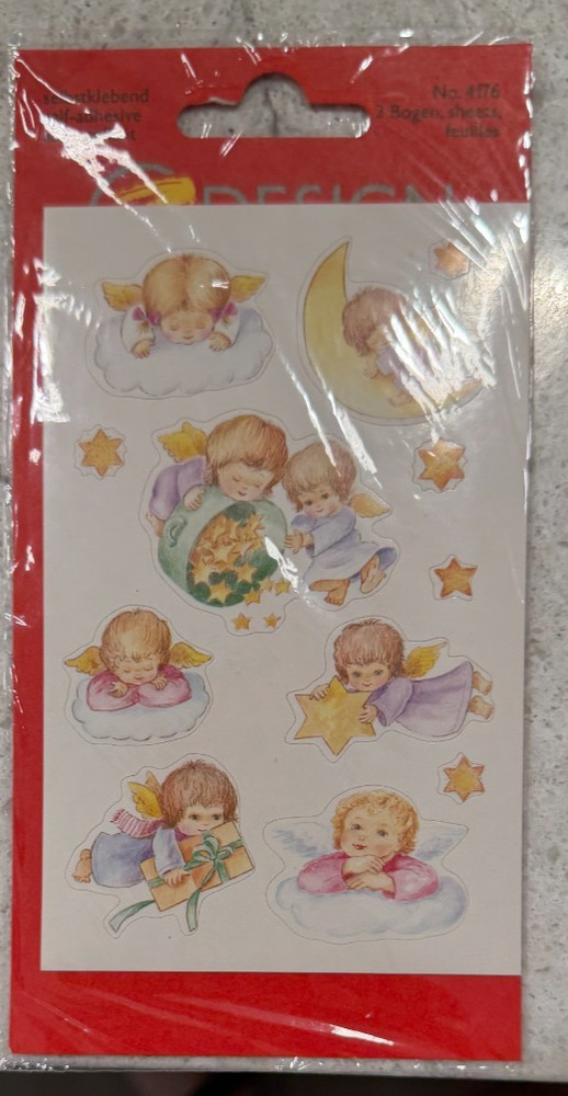 Vintage Z Design Stickers