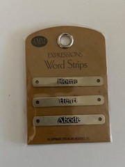 All My Memories Expressions Word Strips, Zipper Pulls and Word Charms – You Pick