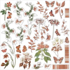 49 & Market Acetate Assortment – Color Swatch: Terracotta, TCS-29888