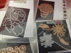 METAL DIES ~ Cut Paper Card Art Crafting ~ FLORAL PLANT ~ Lot of 15 ~ GUC! (J)