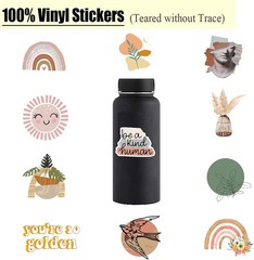 Vintage Aesthetic 50 Pcs Waterproof Stickers for Laptops & Water Bottles