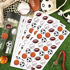 512Pcs Sports Stickers for Kids Classroom,Basketball Football Baseball Soccer…