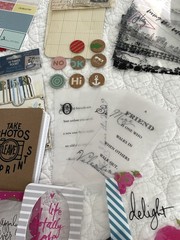 225+ pcs Lot Junk Journaling Scrapbooking Mixed Media Ephemera Destash