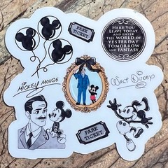 Sticker Pack |Disney World|Epcot|Hollywood Studios|Magic Animal Kingdom| Style 2