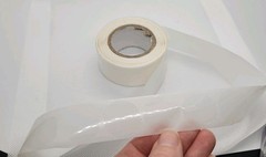 500 pcs Clear Transparent Retail Package Seals 1 INCH round Circle Seal Sticker