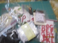 HUGE lot 13 packs Assorted Brands Alphabets Chipboard Plastic Glittered Paper