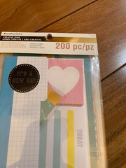 Recollections Creative Yesr Accessory Kit 200 Pieces Book Take A Note