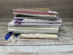 Huge Lot 40 Stationary, Postcards Post-its Greeting Cards Notepads DieCuts 7lbs.