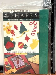 Vintage Canson Self-Adhesive Paper Shapes Die Cut Scrapbooking Crafts 706-2045