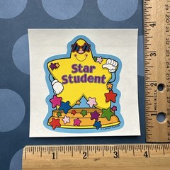 Vintage 90s Y2K Carson Dellosa Star Mouse Awards Stationery Sheets & Sticker Lot
