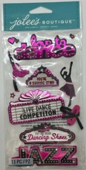 Dance Stickers | Competition Stickers | Scrapbook Stickers | Jolee’s Boutique