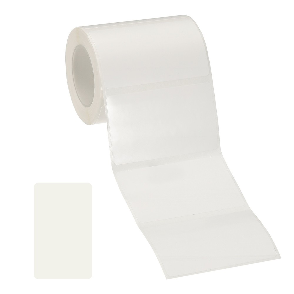 220 Pcs Thermal Sticker Paper, 2×1.2″ Square Thermal Printer Label, White