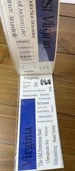 JoAnn States USA Travel Scrapbook Essentials Value Sticker Packs Craft Lot Of 7
