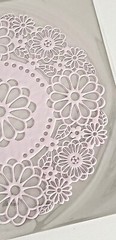 Recollections Sophia Collection LAVENDER 6″ Doilies Removable Stickers – 2 pcs