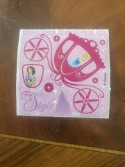 SmileMakers Arrive In Style Snow White Cinderella Sticker Mod 2.5” Inches