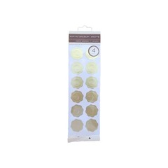 2007 Martha Stewart Crafts Gold Pear Seals – Sticker Pack