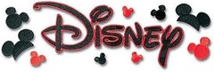 Disney – 3D embroidered scrapbook stickers – EK Success DEMM004