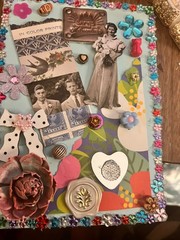 Memory Lane! 5 Vintage Junk Journal Ephemera Cards With Envelopes. Repurpose