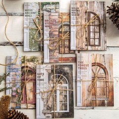 21Pcs Vintage Scrapbook Paper Journal Planner Supplies Decorative Craft Collage