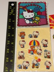 Hello Kitty Vintage Stickers Lot