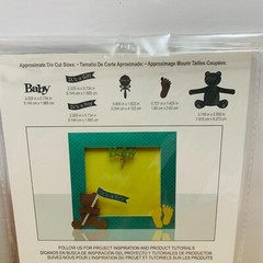 Little B Cardmaking Dies Fathers Day Baby Mom 3 Sets New