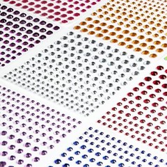 2310 PCS Self Adhesive Rhinestone Gem Stickers for Face Nail Body Makeup Fest…