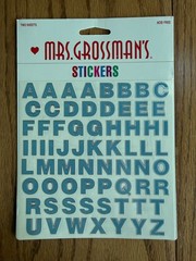 Mrs. Grossman’s Stickers 6×6 6×8 XL Sheets YOU PICK Animal Alpha Kids Y2K 90s