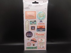 The paper studio stick a bilities Let’s go travel stickers 14pc