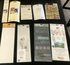 Disney K&Company Adhesive Stickers words license plate birthday summer winnie