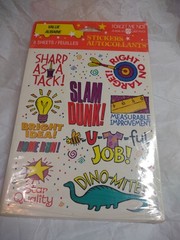 American Greetings Forget Me Not Stickers 8 Sheets Vintage