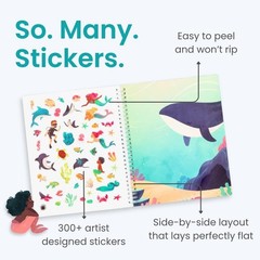 Creative Mermaid Toddler Sticker Book: 300+ Stickers for Imaginative Play
