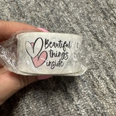 200 Beautiful Things Inside Stickers 1.5”x1” Packaging Labels Small Business
