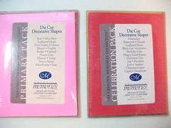 Lot 6 Creative Memories Die Cuts- Landscapes & Decorative-Park Harvest Holidays