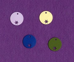 TAG # 6 die cuts scrapbook cards