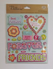 Best Friends Forever Girls Scrapbooking Stickers By Life’s Little Occasions