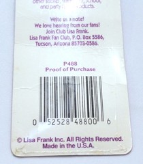 Vintage 90s Lisa Frank Sealed Hologram Stickers, See Photos & Desc