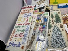 Large Lot of Full Scrapbooking Stickers