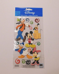 EK Success Disney Brand New Package ~Mickey and Friends~ Dimensional Stickers