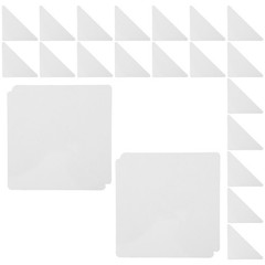 500 Pcs Book Corner Stickers Protector Clips for Paper Cover Edge Protectors