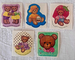 Vintage Scratch & Sniff CTP Sniffy’s 1983 Teddy’s LOT of 5