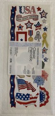 Creative Memories Designer Stickers ~ CLASSIC PATRIOTIC- NIP