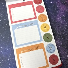 The Happy Planner Sticker Book- RECIPE- 1282 Pieces