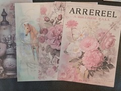 100Pc Floral Abundance Scrapbooking JJ Craft Papers No Duplicates