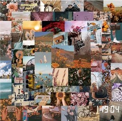 20Pcs Retro Mini sized Landscape Artistic Aesthetic Stickers For Scrapbooking