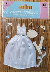 JOLEES WEDDING BRIDAL The BRIDE GOWN Ceremony Dress Ring Shoes Tiara Marriage
