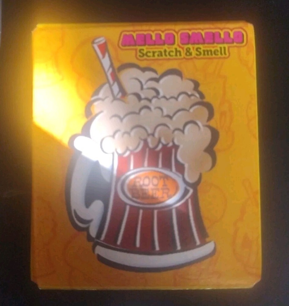 Vintage 3 Mello Smello Sniff Stickers new in box Great Condition