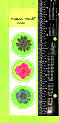 Pressed Petals Real Flowers Sticker Pack Lot Of 7