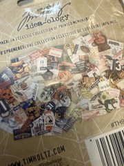 Tim Holtz Idea-ology Halloween Gothic Ephemera Pack 124 pcs + Apothecary Bottles