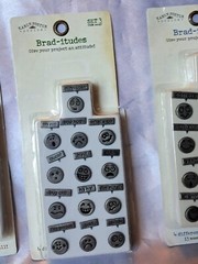 Karen Foster Brad-itudes Scrapbook Brads Lot 4 Sets Emoji Faces NIP